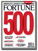 A Fortune 500 magazine cover.